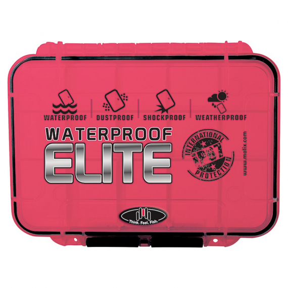 Molix Elite Waterproof 02 Compartments in the group Storage / Tackle Boxes / Lure Boxes at Sportfiskeprylar.se (EWP-02C)