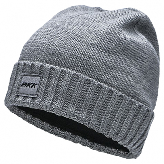 BKK Logo Beanie Grey in the group Clothes & Shoes / Caps & Headwear / Beanies & Hats at Sportfiskeprylar.se (F-HT-2072)