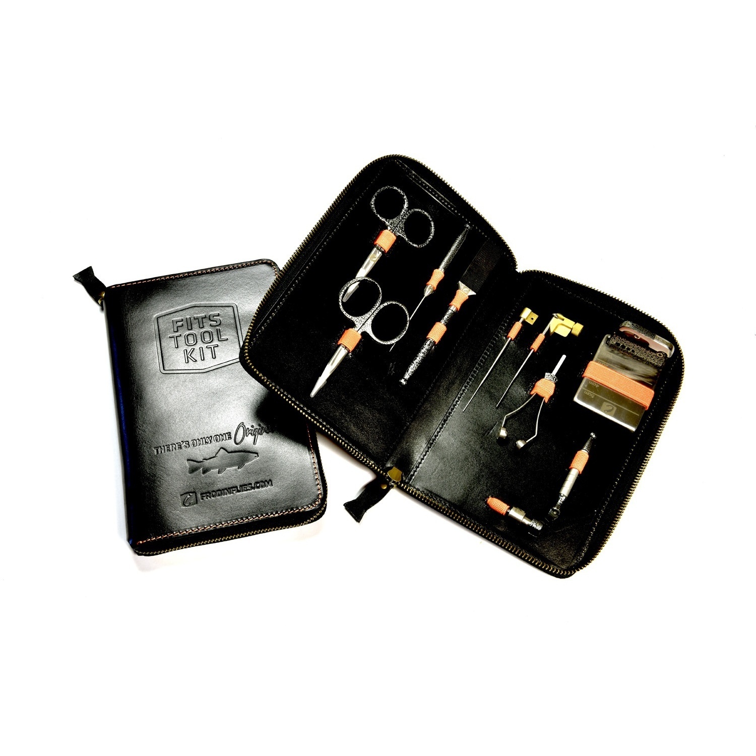 Frödin Fits Tool Kit in the group Hooks & Terminal Tackle / Fly Tying / Fly Tying Tools / Tool Sets Fly Tying at Sportfiskeprylar.se (F-TK)