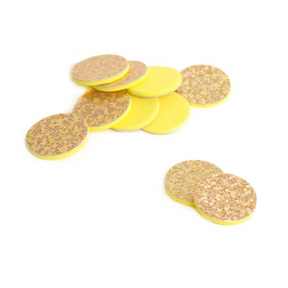 Waterpushing Disc 10-pack - Holo Gold in the group Hooks & Terminal Tackle / Fly Tying / Fly Tying Material / Poppers & Magic Heads at Sportfiskeprylar.se (F-WP100)