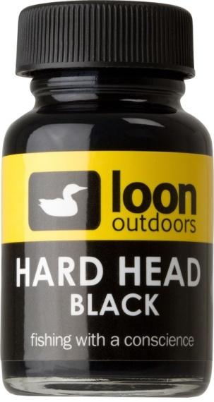 Loon Hard Head Black in the group Fishing methods / Fly Fishing / Fly Tying / Fly Tying Material / Chemicals at Sportfiskeprylar.se (F0089)