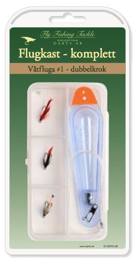 Darts Flugset Torrfluga in the group Lures / Bombarda & Float N\' Fly / Float N\' Fly at Sportfiskeprylar.se (F110-001r)