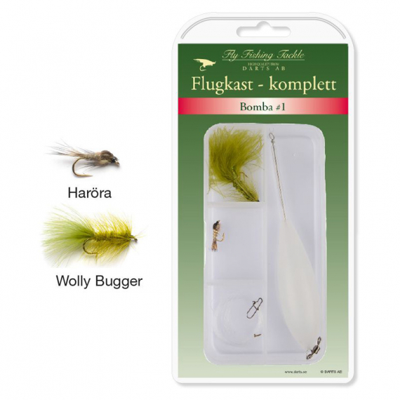 Flugkast Komplett - Bomba in the group Lures / Bombarda & Float N\' Fly / Bombarda at Sportfiskeprylar.se (F114-001r)