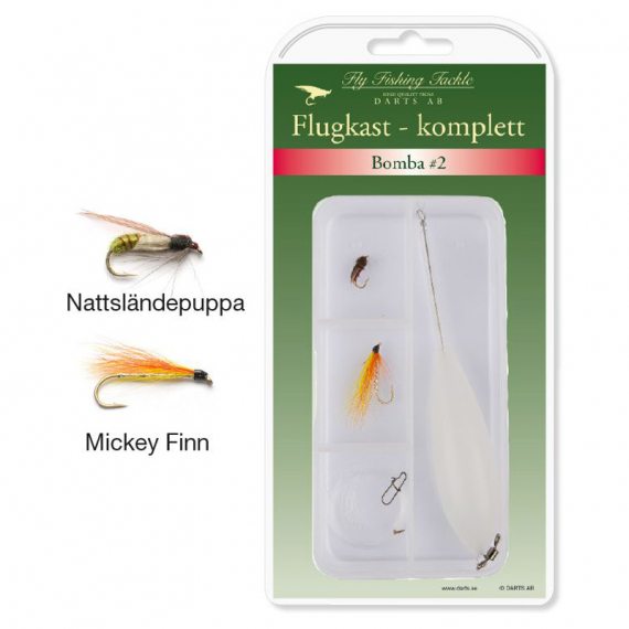 Flugkast Komplett - Bomba #2-15g in the group Lures / Bombarda & Float N\' Fly / Bombarda at Sportfiskeprylar.se (F114-002)