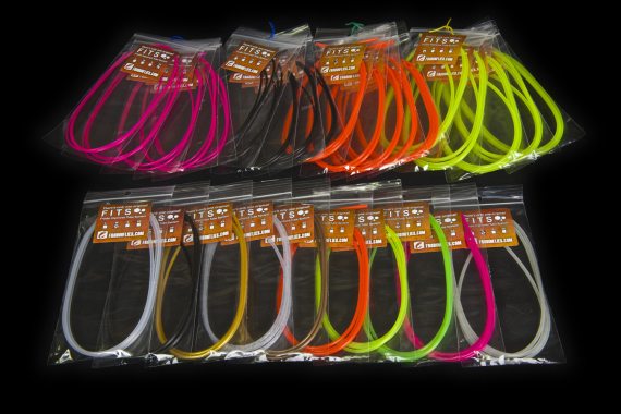 Frödin FITS Tubslangar- Fl Yellow XS in the group Hooks & Terminal Tackle / Fly Tying / Fly Tying Material / Tubes at Sportfiskeprylar.se (F07-01)