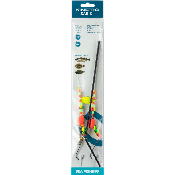Kinetic Sabiki Sea Boom #1/0 in the group Lures / Sea Fishing Lures / Flasher Rigs & Sea Fishing Rigs at Sportfiskeprylar.se (F163-132-039r)