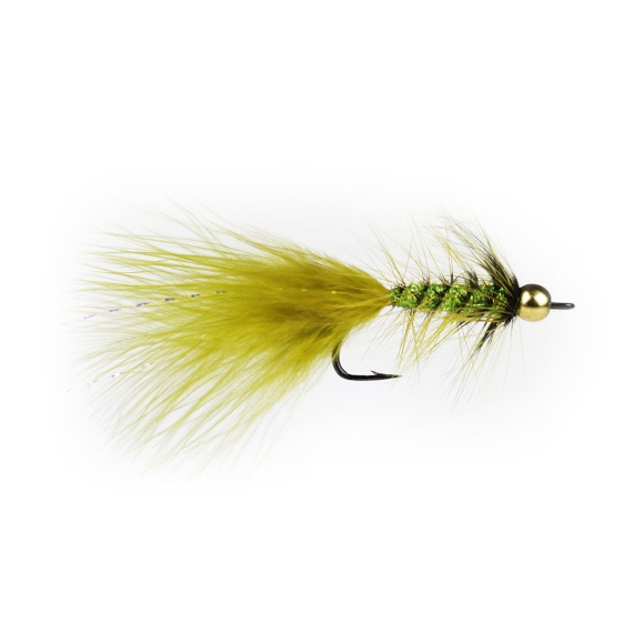 Wolly Bugger BH Olive # 6 in the group Lures / Flies / Streamers at Sportfiskeprylar.se (F30-1057-6)
