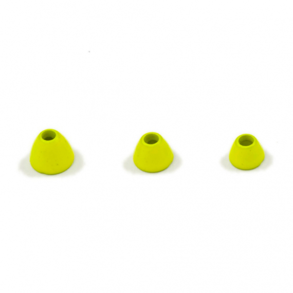 Frödin FITS tungstenkoner - Fl Yellow MICRO in the group Hooks & Terminal Tackle / Fly Tying / Fly Tying Material / Cones at Sportfiskeprylar.se (F37-01)