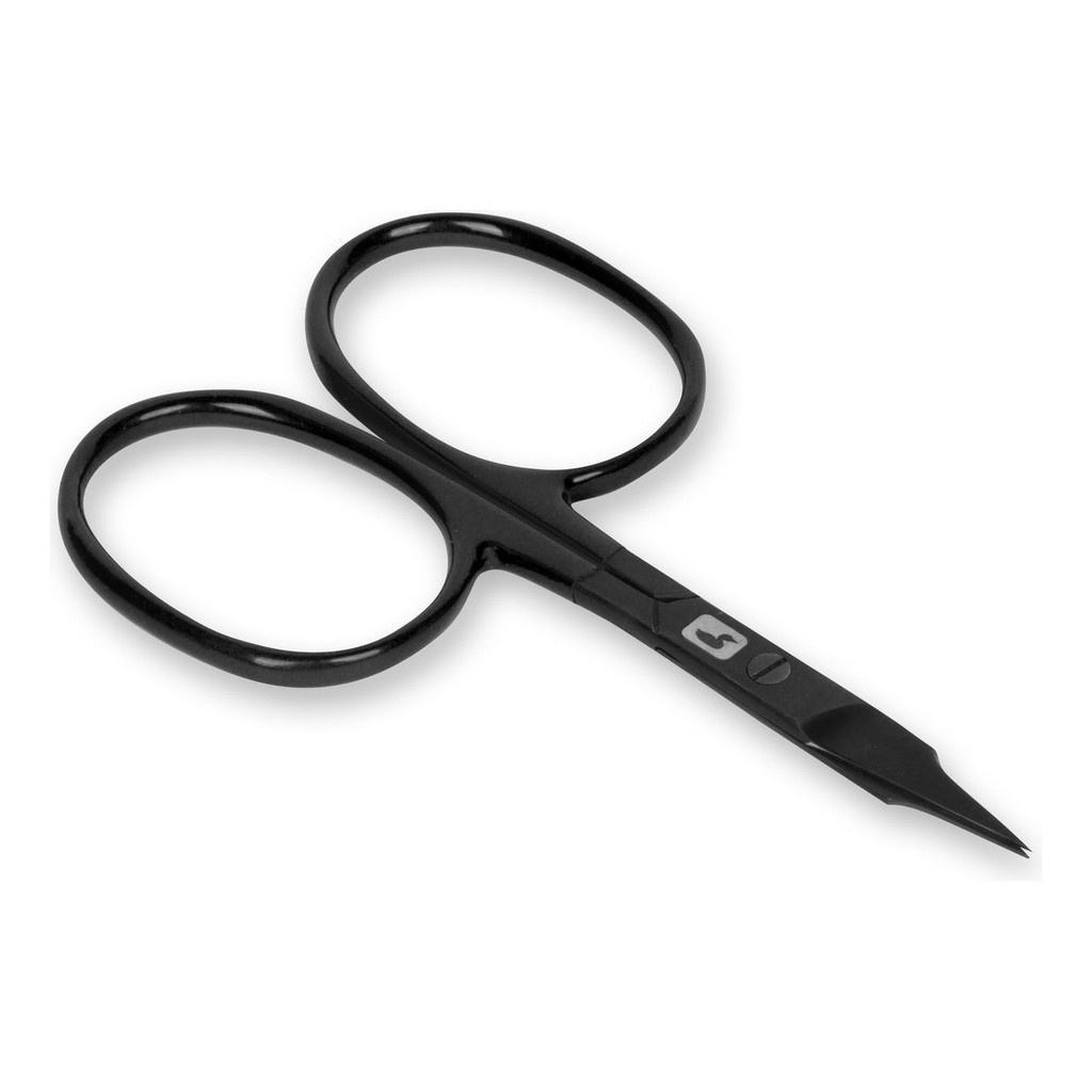 Loon Ergo Precision Tip Scissors - Black in the group Tools & Accessories / Pliers & Scissors / Line Cutters & Scissors at Sportfiskeprylar.se (F6107)