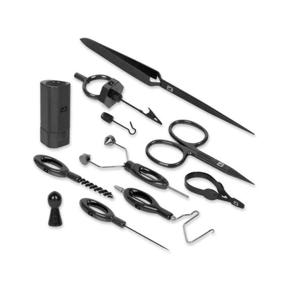 Loon Complete Fly Tying Tool Kit - Black in the group Hooks & Terminal Tackle / Fly Tying / Fly Tying Tools / Tool Sets Fly Tying at Sportfiskeprylar.se (F6123)