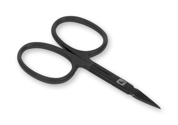 Loon Ergo Arrow Point Scissors - Black in the group Tools & Accessories / Pliers & Scissors / Line Cutters & Scissors at Sportfiskeprylar.se (F6977)