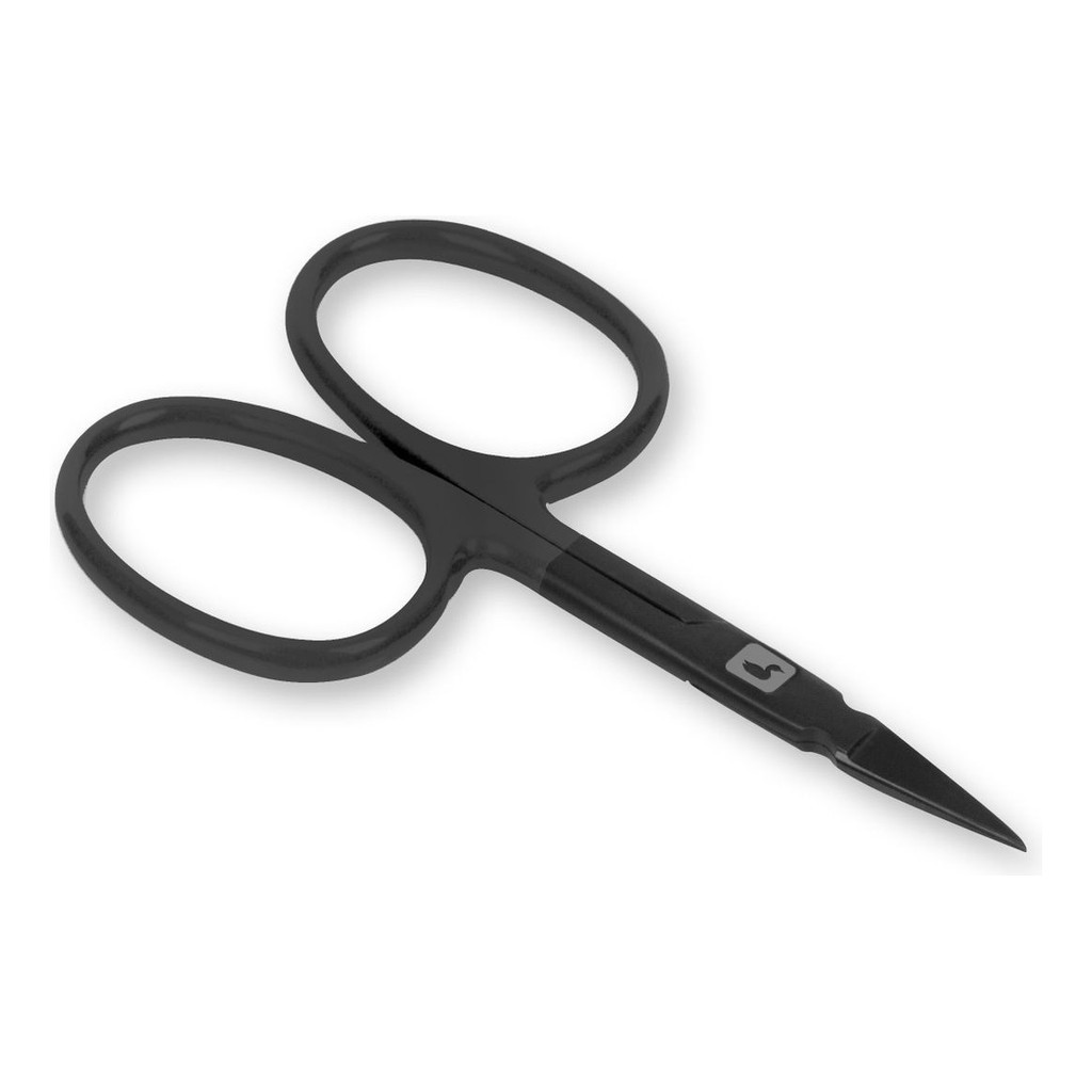 Loon Ergo Arrow Point Scissors - Black in the group Tools & Accessories / Pliers & Scissors / Line Cutters & Scissors at Sportfiskeprylar.se (F6977)