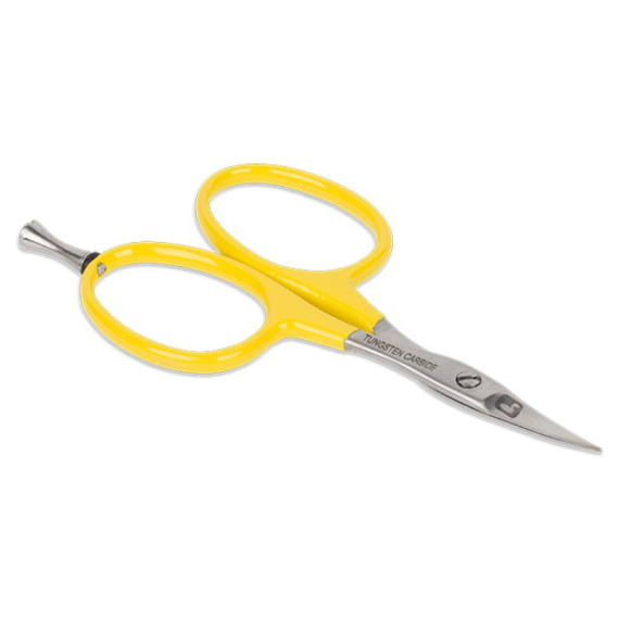 Loon Tungsten Carbide Curved Micro Tip Scissors in the group Tools & Accessories / Pliers & Scissors / Line Cutters & Scissors at Sportfiskeprylar.se (F6992)