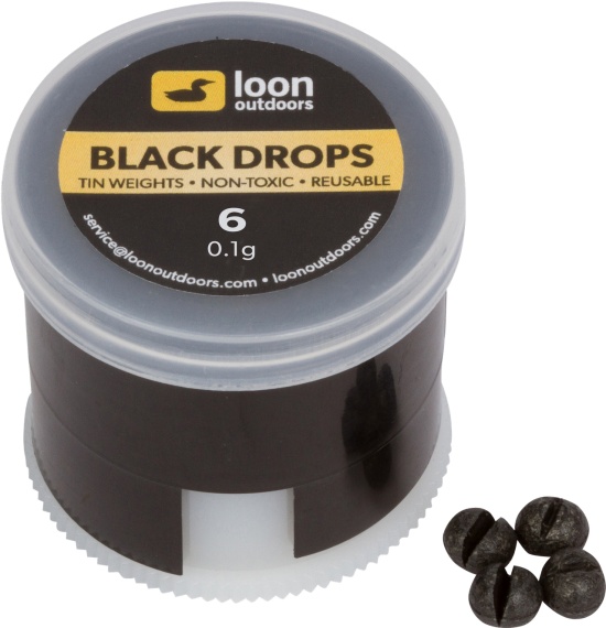 Loon Black Drop - Twist Pot in the group Hooks & Terminal Tackle / Sinkers & Weights / Lead & Split Shots at Sportfiskeprylar.se (F7136r)