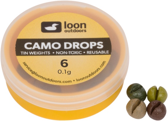 Loon Camo Drop - Refill Tub in the group Hooks & Terminal Tackle / Sinkers & Weights / Lead & Split Shots at Sportfiskeprylar.se (F7163r)