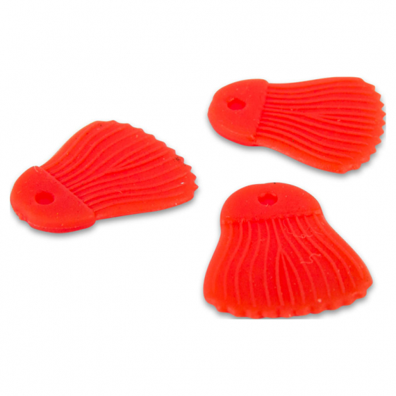 Fox Rage Predator Bait Fins Red 25pcs in the group Hooks & Terminal Tackle / Rig Accessories / Other Rig Accessories at Sportfiskeprylar.se (FAC061)