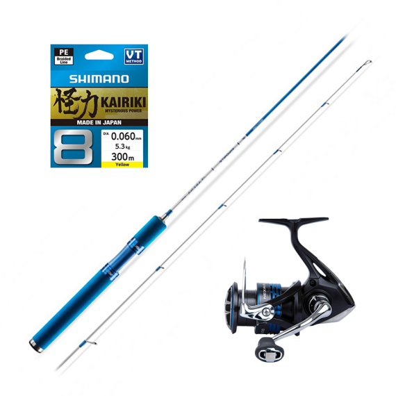 Favorite Arena Vivid BL562UL 1,5-5g & Shimano Nexave Combo in the group Combos / Spinning Combos / Game Fish Spinning Set at Sportfiskeprylar.se (FAVORITNEXAVEULSET)
