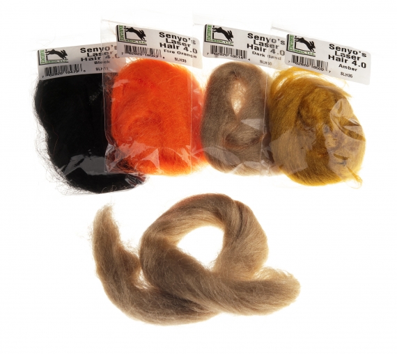 Senyo\'s Laser Hair in the group Hooks & Terminal Tackle / Fly Tying / Fly Tying Material / Other Synthetic Materials at Sportfiskeprylar.se (FC0751r)