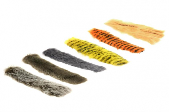 Rabbit Zonkers in the group Hooks & Terminal Tackle / Fly Tying / Fly Tying Material / Hair Material / Hare & Rabbit at Sportfiskeprylar.se (FD-1216r)