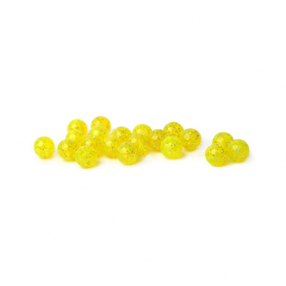 Articulation Beads 6mm - Sparkle Chartreuse in the group Hooks & Terminal Tackle / Fly Tying / Fly Tying Material / Shanks & Pearls at Sportfiskeprylar.se (FD-AB4032)