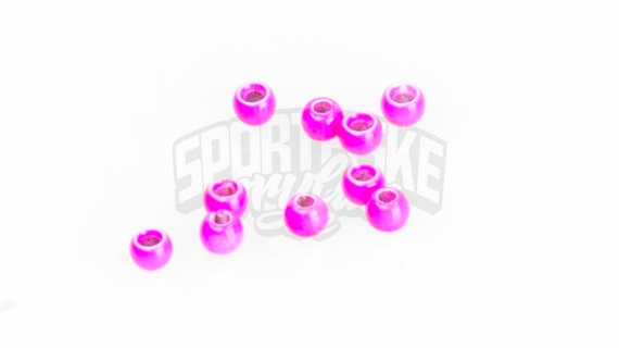Brass beads 2.8mm - Fluo Pink in the group Hooks & Terminal Tackle / Fly Tying / Fly Tying Material / Cones at Sportfiskeprylar.se (FD-C1200)