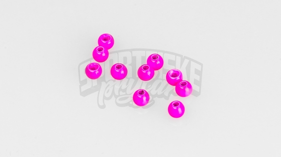 Brass beads 4.0mm - Fluo Pink in the group Hooks & Terminal Tackle / Fly Tying / Fly Tying Material / Cones at Sportfiskeprylar.se (FD-C1202)