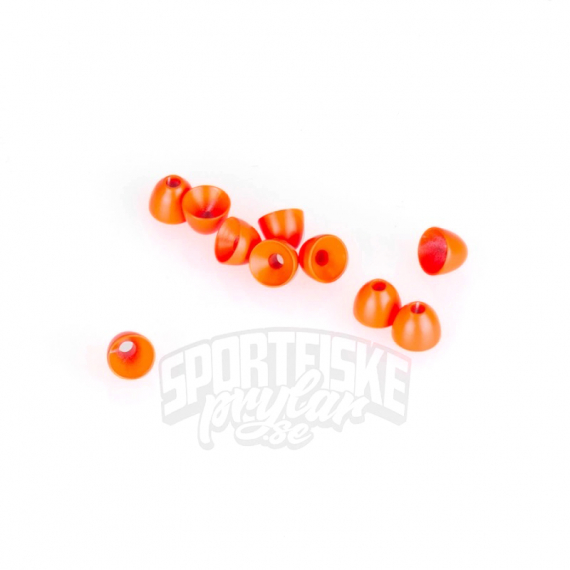 Coneheads S (4,8mm) - Fluo Orange in the group Hooks & Terminal Tackle / Fly Tying / Fly Tying Material / Cones at Sportfiskeprylar.se (FD-C1632)