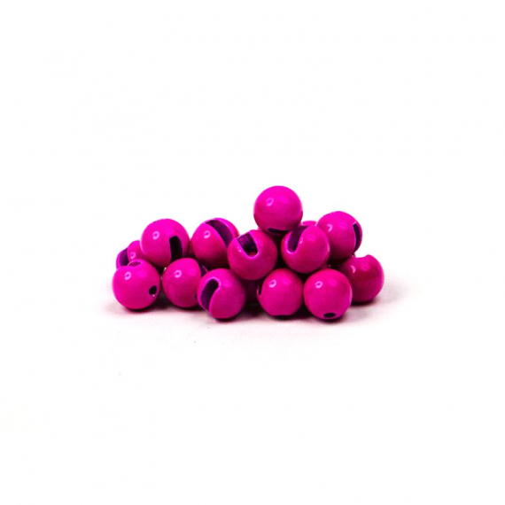 Fly Dressing Slotted Tungsten Beads 3mm, Fluo Pink in the group Hooks & Terminal Tackle / Fly Tying / Fly Tying Material / Shanks & Pearls at Sportfiskeprylar.se (FD-C2304)