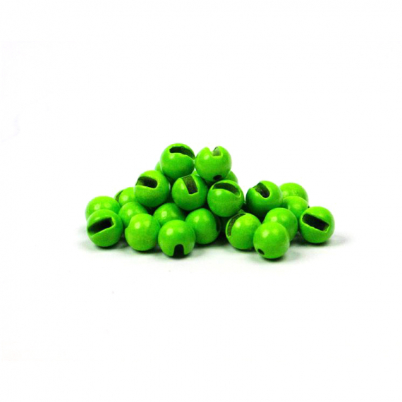 Fly Dressing Slotted Tungsten 3,5mm, Fluo Green