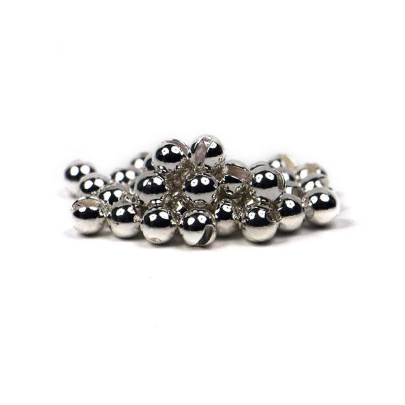 Fly Dressing Slotted Tungsten Beads 5,5mm, Silver