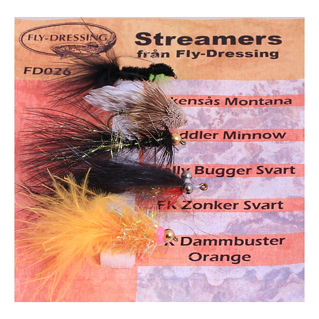 Streamers in the group Lures / Flies / Streamers at Sportfiskeprylar.se (FD026)