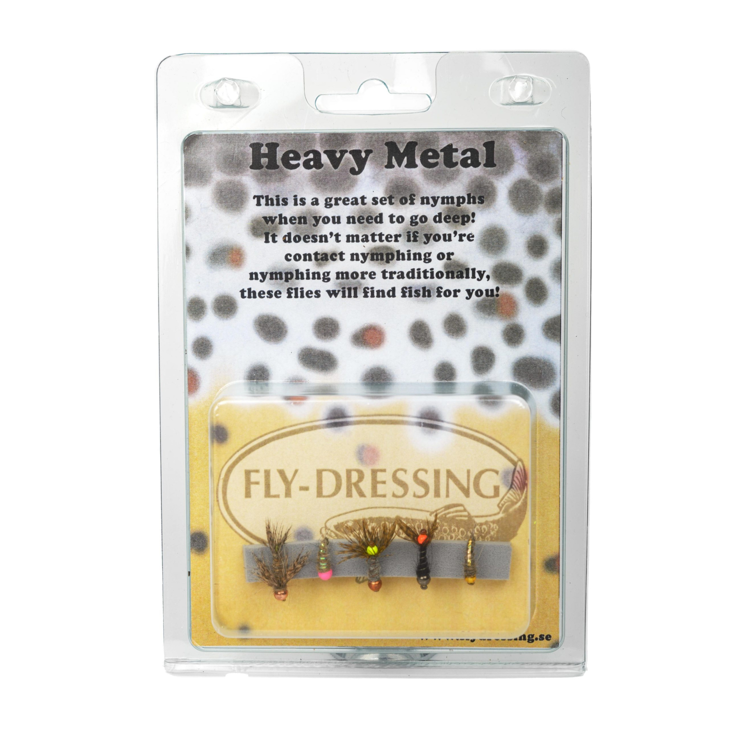 Fly Assortment Heavy Metal in the group Lures / Flies / Fly Kits at Sportfiskeprylar.se (FD037)