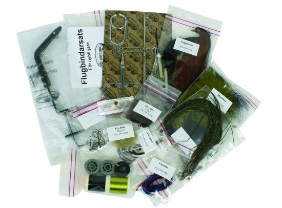 Fly-Dressings Nybörjarsats in the group Hooks & Terminal Tackle / Fly Tying / Fly Tying Kits at Sportfiskeprylar.se (FD719)