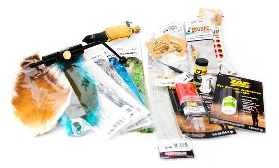 Bauers Pikefly Startup Kit in the group Hooks & Terminal Tackle / Fly Tying / Fly Tying Kits at Sportfiskeprylar.se (FD725)