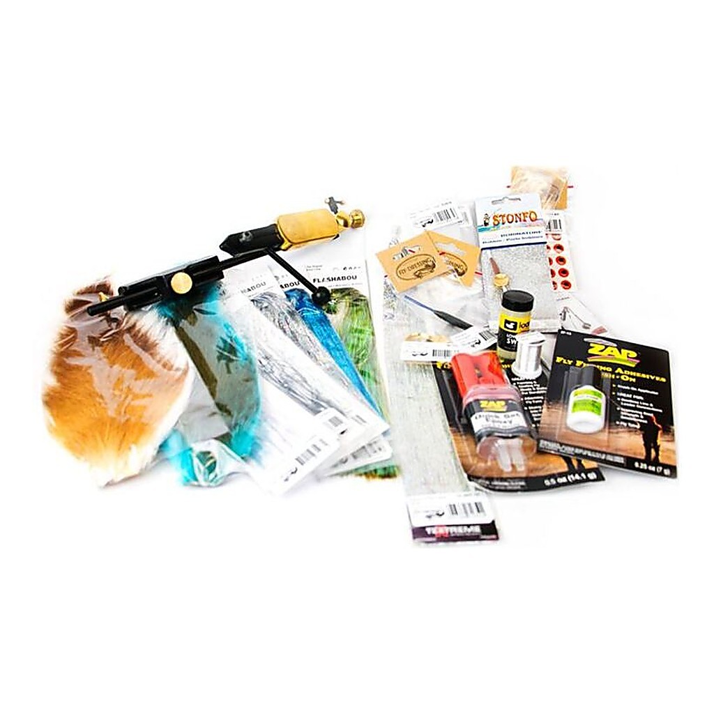 Bauers Pikefly Startup Kit in the group Hooks & Terminal Tackle / Fly Tying / Fly Tying Kits at Sportfiskeprylar.se (FD725)