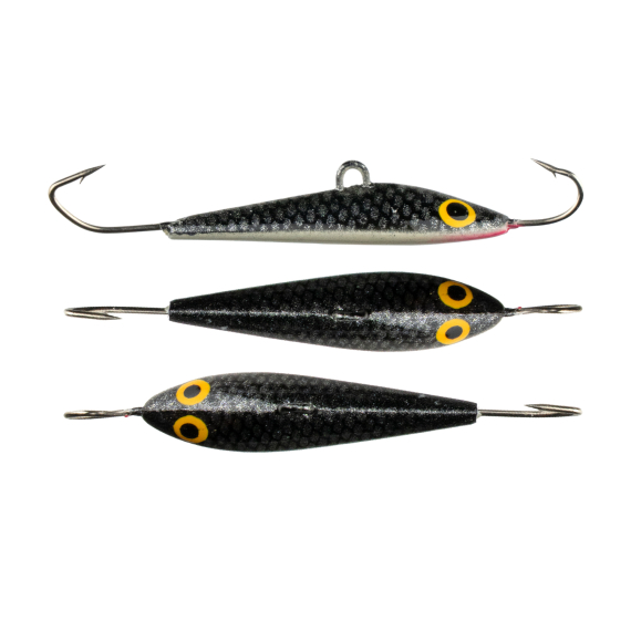 FIG Balanspirk 3-pack - Silver Scales in the group Lures / Ice Jigging Lures / Balance Ice Jigs at Sportfiskeprylar.se (FIGBALANS3X)