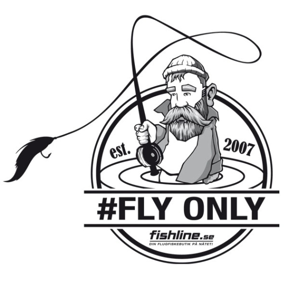 Fishline FLY ONLY sticker in the group Other / Stickers & Decals at Sportfiskeprylar.se (FL-STICK-FLYONLY)