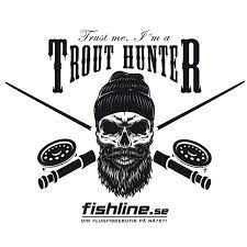 Fishline TROUTHUNTER sticker in the group Other / Stickers & Decals at Sportfiskeprylar.se (FL-STICK-THUNTER)