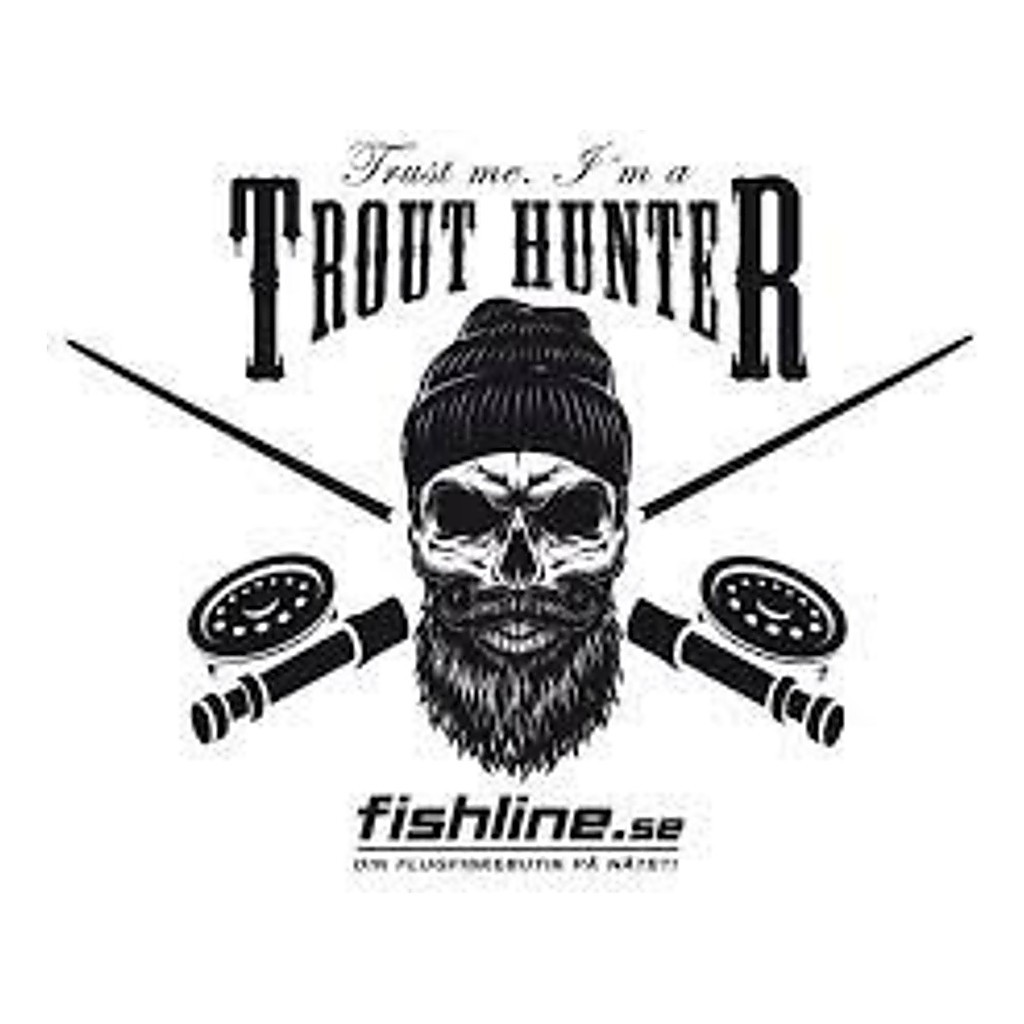 Fishline TROUTHUNTER sticker in the group Other / Stickers & Decals at Sportfiskeprylar.se (FL-STICK-THUNTER)