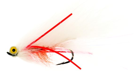Zonky White/Red TMC7989 #6 in the group Lures / Flies / Streamers at Sportfiskeprylar.se (FL00126)