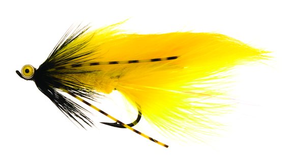 Zonky Yellow TMC7989 #6 in the group Lures / Flies / Streamers at Sportfiskeprylar.se (FL00130)