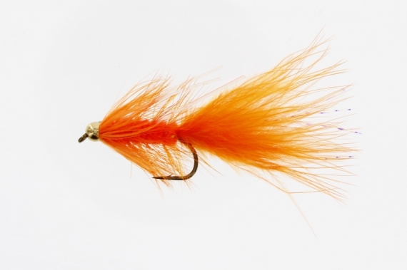 Dog Nobbler Fluo Orange Kamasan B170 #4 in the group Lures / Flies / Streamers at Sportfiskeprylar.se (FL00137)