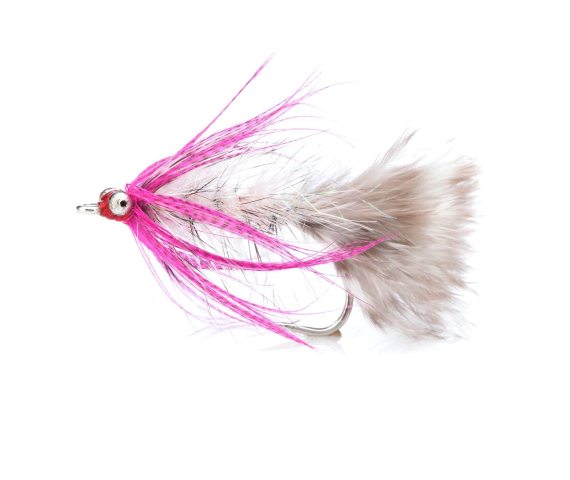 Polarmagnus Pink Grey Daiichi 2220 #6 in the group Lures / Flies / Streamers at Sportfiskeprylar.se (FL00509)
