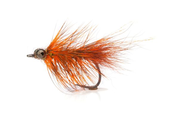 Orange Frede Daiichi 2220 #6 in the group Lures / Flies / Shore Flies at Sportfiskeprylar.se (FL00631)