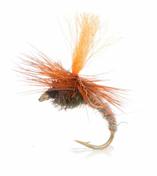 Klinkhammer Light High-Viz Orange in the group Lures / Flies / Dry Flies at Sportfiskeprylar.se (FL02011r)