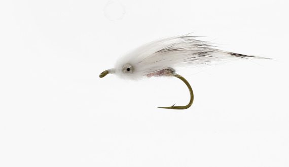 White Zonker Bombardo Fly in the group Lures / Flies / Streamers at Sportfiskeprylar.se (FL06012r)