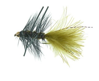 B.H. Rubber Leg Wooly Olive Daiichi 1720 #8 in the group Lures / Flies / Streamers at Sportfiskeprylar.se (FL20003)