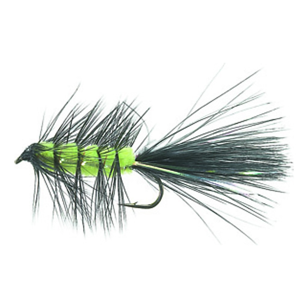 Flash a\' Bugger Fluo Lime Daiichi 2220 #8 in the group Lures / Flies / Streamers at Sportfiskeprylar.se (FL20014)