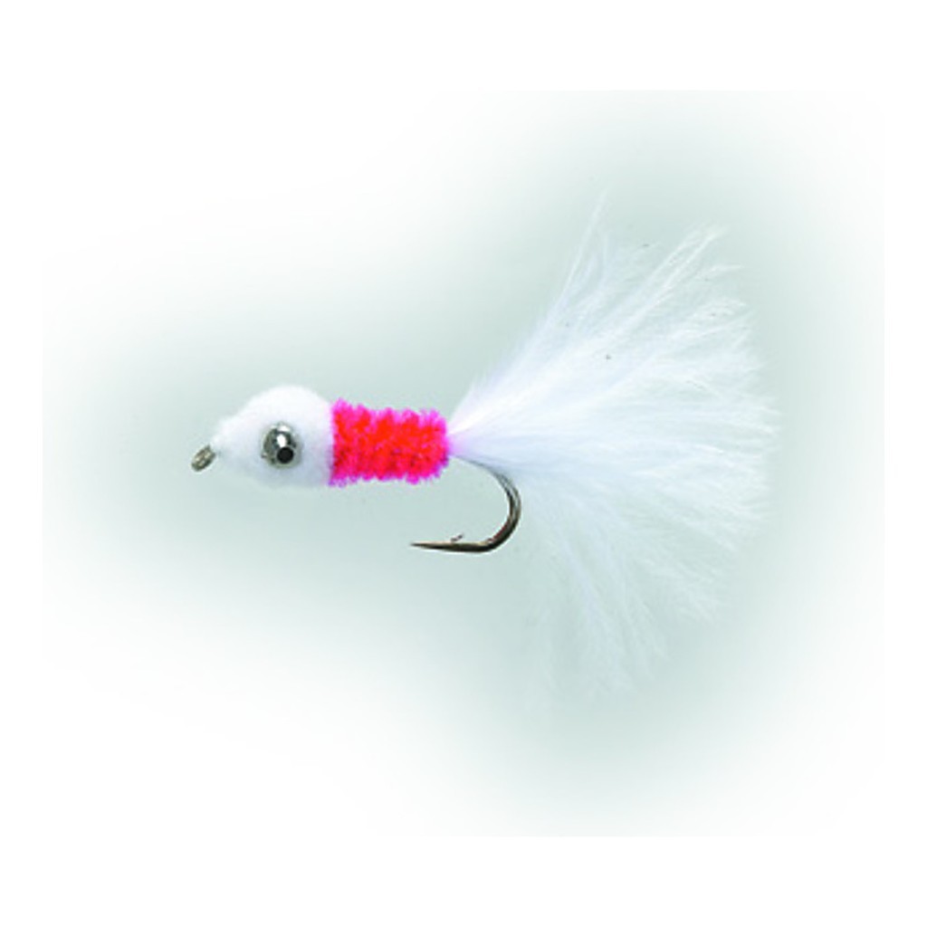 Poppy Nobbler White/Red Daiichi 1710 #8 in the group Lures / Flies / Streamers at Sportfiskeprylar.se (FL22004)
