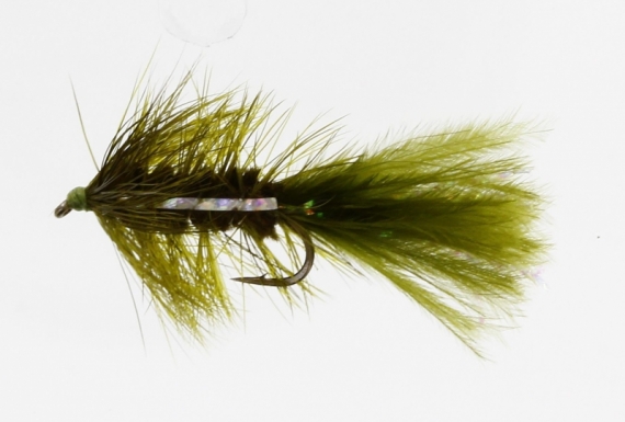 Holoside Bugger Olive in the group Lures / Flies / Streamers at Sportfiskeprylar.se (FL22043)